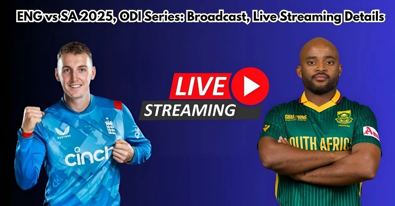 ENG vs SA 2025, ODI Series: Broadcast, Live Streaming Details – When and where to watch in India, UK, USA, South Africa & other countries