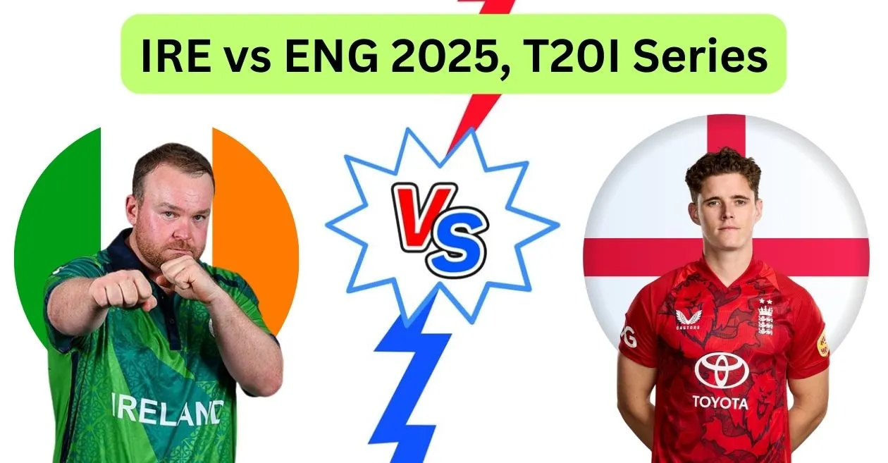 IRE vs ENG 2025, T20I Series: Broadcast, Live Streaming Details – When and where to watch in India, UK, Ireland, Pakistan & other countries