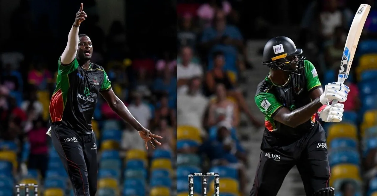 Jason Holder’s all-round brilliance guides St Kitts and Nevis Patriots to a thrilling victory over Barbados Royals in CPL 2025