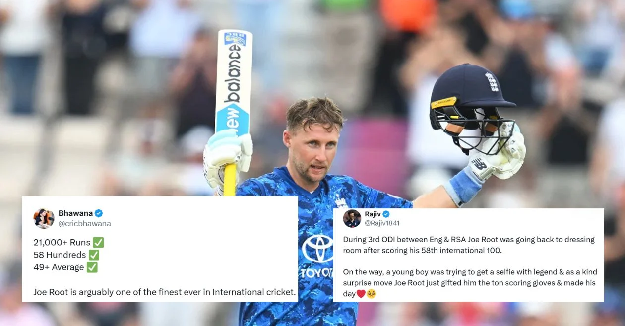 ENG vs SA: Fans erupt as Joe Root lights up The Rose Bowl with a blistering century in the 3rd ODI