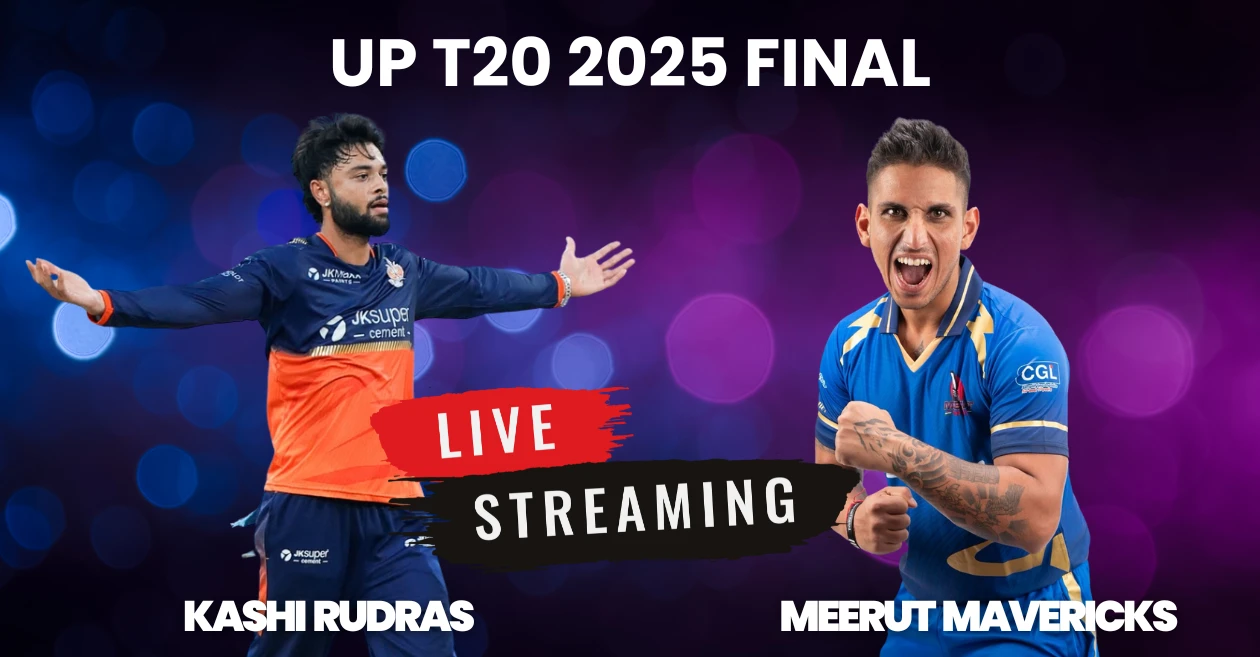 Kashi Rudras vs Meerut Mavericks, UP T20 League 2025 Final: Date, Time, TV Channels and Live Streaming details 