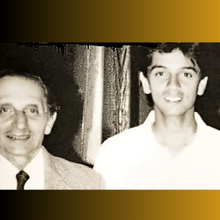 Keki Tarapore and Rahul Dravid