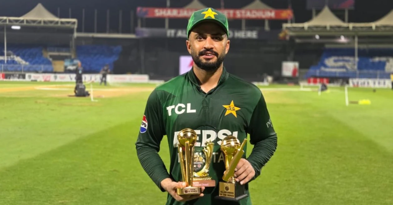 Mohammad Nawaz’s hat-trick powers Pakistan to UAE T20I Tri-Series title with dominant win over Afghanistan