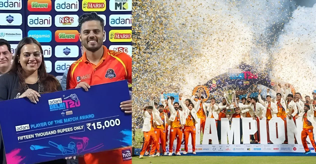 Nitish Rana’s all-round heroics guide West Delhi Lions to DPL 2025 title with six-wicket win over Central Delhi Kings