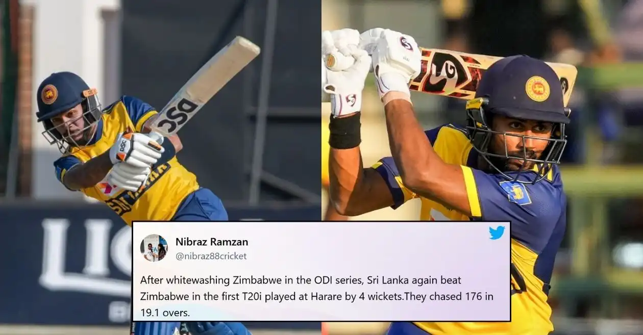 Fans react as Pathum Nissanka and Kamindu Mendis power Sri Lanka to thrilling win over Zimbabwe in 1st T20I