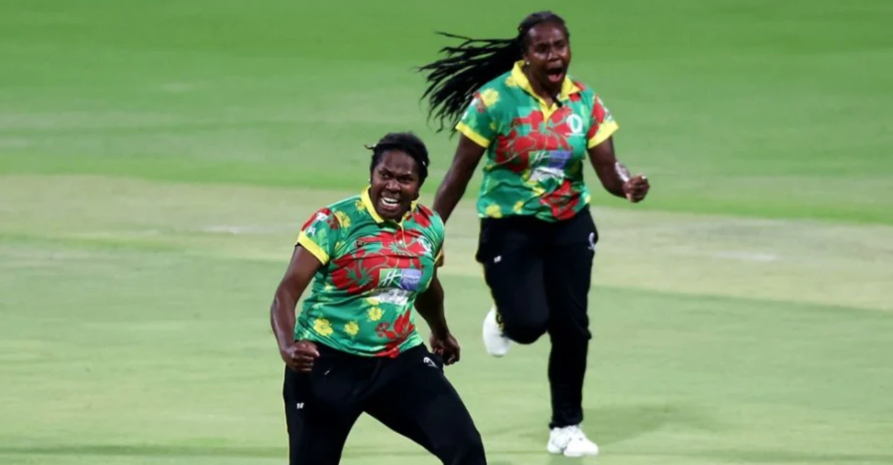 Rachel Andrew takes a memorable hat-trick for Vanuatu in the Women’s T20 WC East-Asia Pacific qualifier