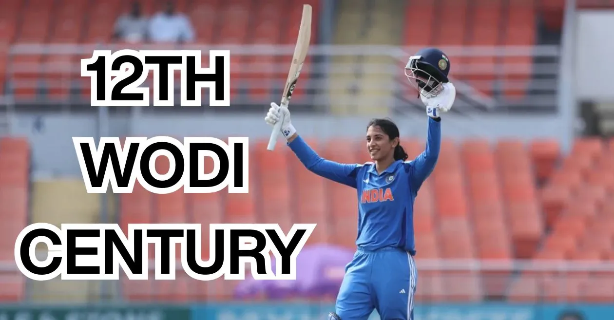 IND-W vs AUS-W: Smriti Mandhana achieves a special landmark after smashing her 12th century in 2nd ODI