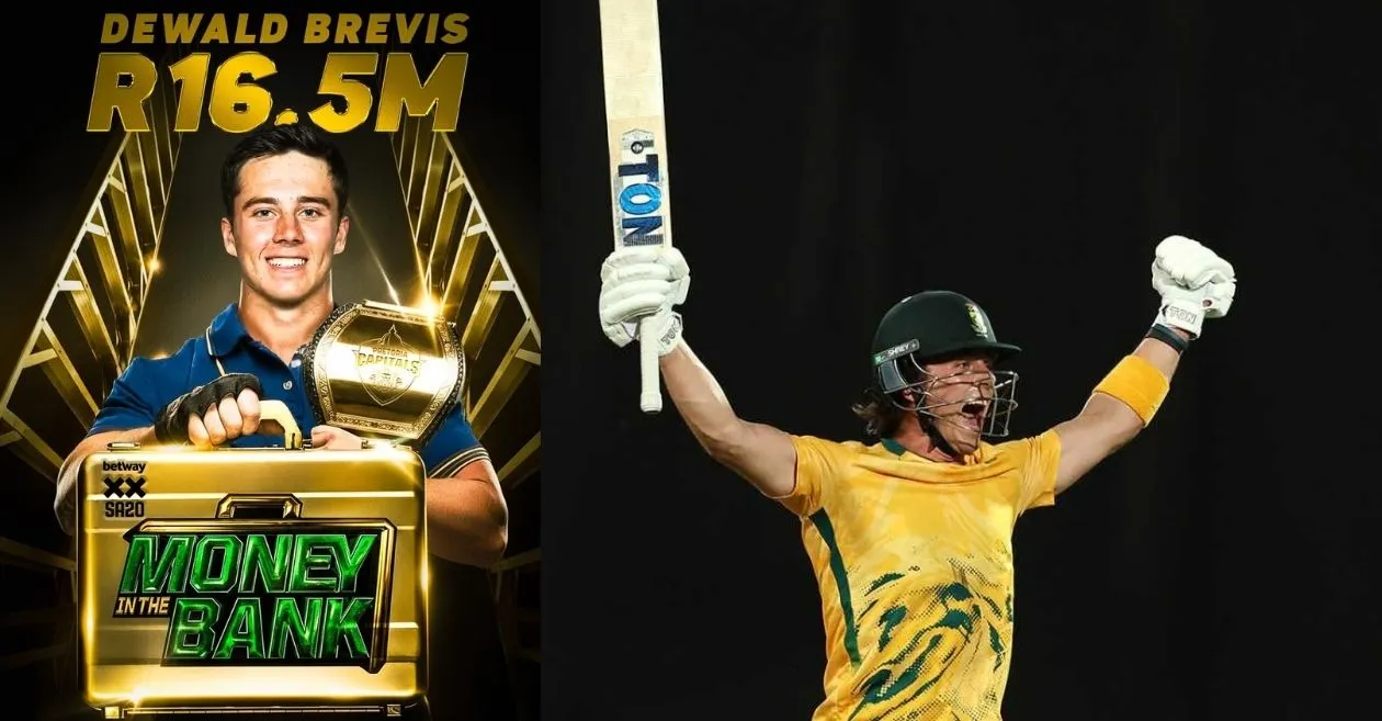 South Africa sensation Dewald Brevis makes history as most expensive buy in SA20 history