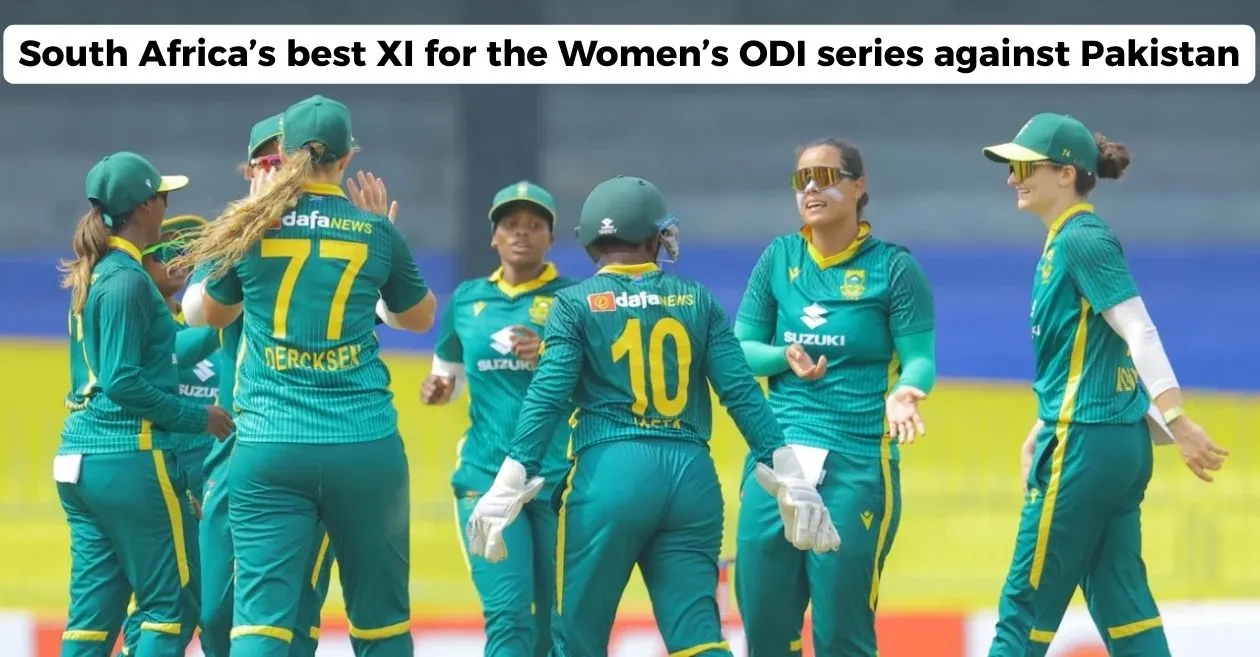 South Africa’s best XI for the Women’s ODI series against Pakistan