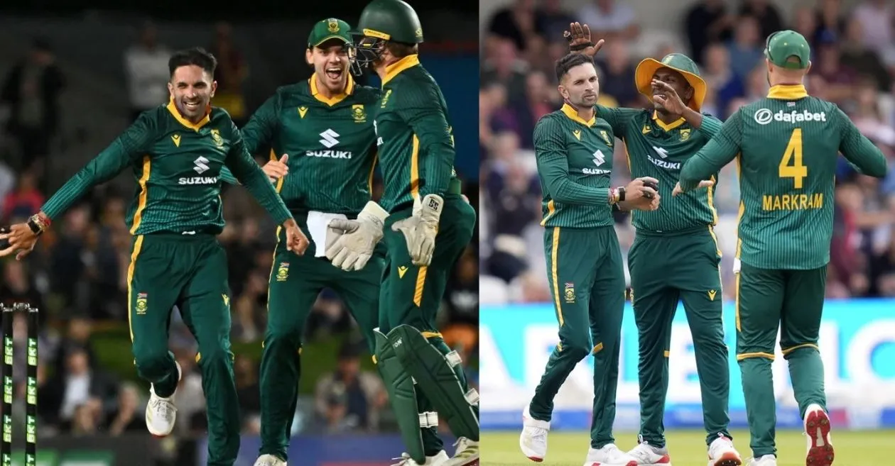 Top 5 South African spinners with best figures against England in ODIs ft. Keshav Maharaj