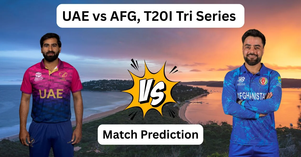 UAE vs AFG, T20I Tri Series 2025: Match Prediction – Who will win today’s game between United Arab Emirates and Afghanistan?