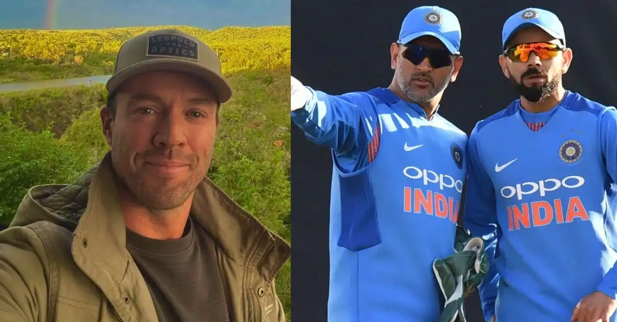 AB de Villiers names Virat Kohli, MS Dhoni among others in his top 10 batters of ODI cricket