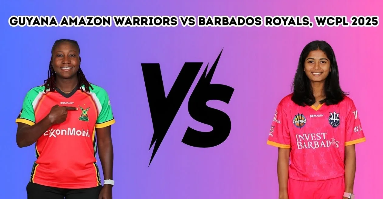 Guyana Amazon Warriors Women vs Barbados Royals Women, WCPL 2025 Match Prediction: Who will win today’s game?