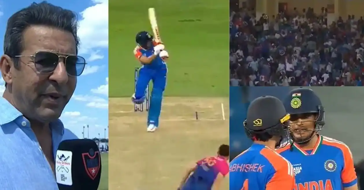 WATCH: Wasim Akram in complete awe of Shubman Gill’s dazzling six in IND vs UAE Asia Cup 2025 game