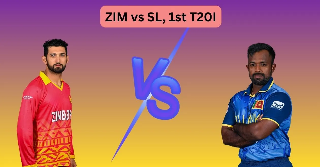 ZIM vs SL, 1st T20I Match Prediction: Who will win today’s game between Zimbabwe and Sri Lanka?
